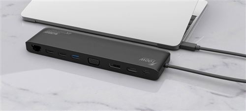HUBEE MINI: STATION D'ACCUEIL USB-C MULTI-ECRAN 4K 100W