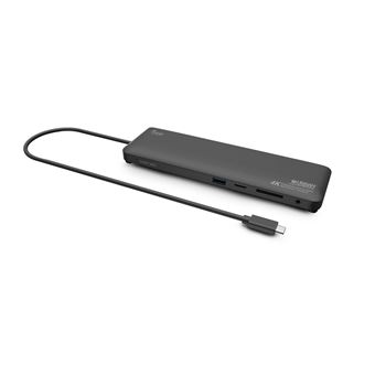 Station d'accueil USB Type C 4K Multi-flux Urban Factory Hubee Mini Noir