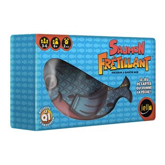 Jeu de cartes Iello Saumon frétillant Bleu