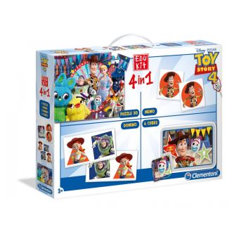 Coffret Disney Edukit 4 en 1 Toy Story 4 Clementoni