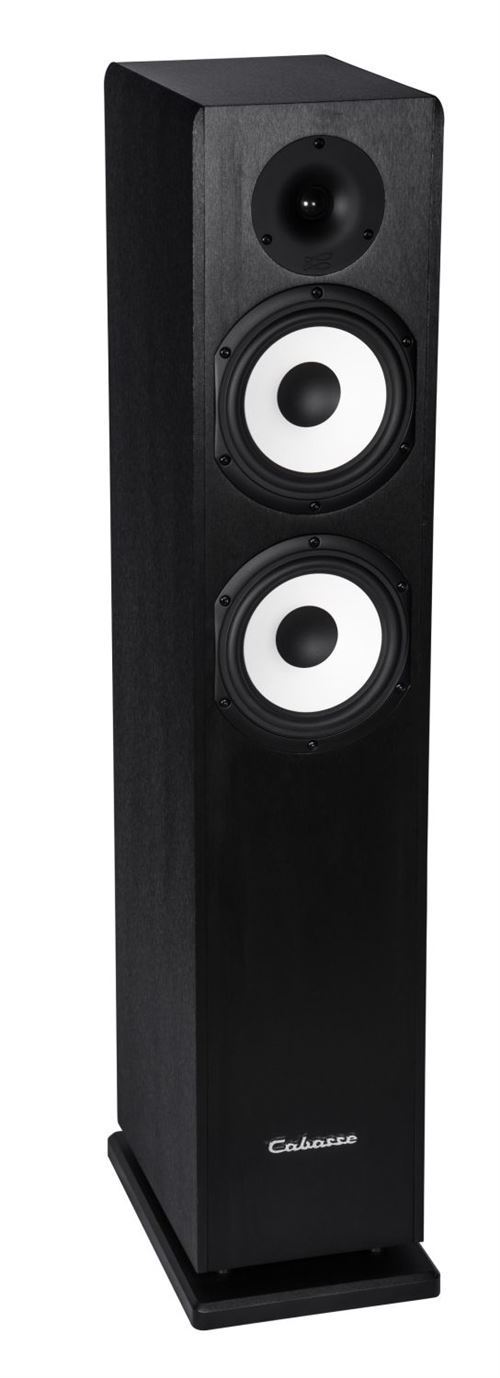 Enceinte colonne Cabasse Jersey MT32/2 Edition spéciale Noir brossé vendue à l'unité