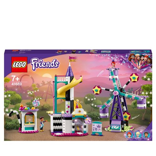 LEGO® Friends 41689 La grande roue et le toboggan magiques