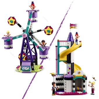 LEGO® Friends 41689 La grande roue et le toboggan magiques