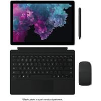 PC Hybride Microsoft Surface Pro 6 12.3" Tactile Intel Core i5 8 Go RAM 256 Go SSD Noire