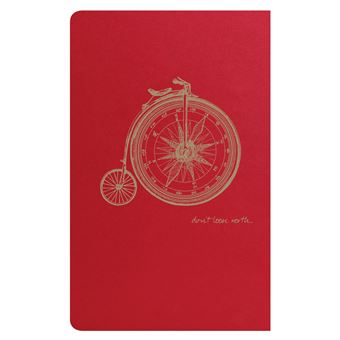 Flying Spirit Red carnet piq 7,5x12cm 48p ligne