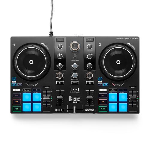 Contrôleur DJ Hercules DJControl Inpulse 200 MK3 Noir