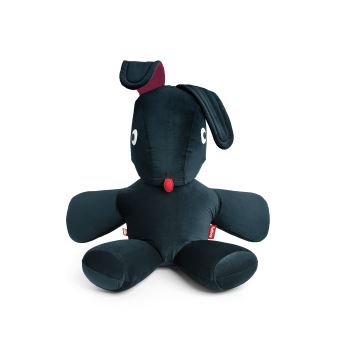 Doudou géant Fatboy Lapin 1,80 m Velvet petrol