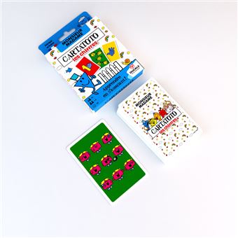 Jeu chiffres et calcul Cartatoto Apprend les chiffres avec Monsieur Madame et découvre 6 jeux différents