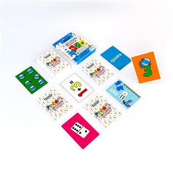 Jeu chiffres et calcul Cartatoto Apprend les chiffres avec Monsieur Madame et découvre 6 jeux différents