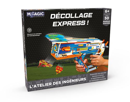 Jeu de construction Megagic Décollage Express