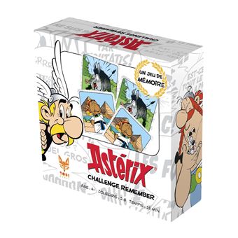 Jeu de cartes Topigames Astérix Remember