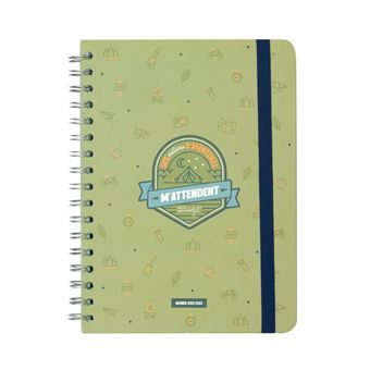 Agenda classique Mr. Wonderful 2022 2023 Semainier Des milliers d’aventures m’attendent