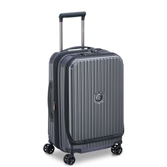 Valise cabine Delsey Securitime Zip Bus 55 cm Anthracite