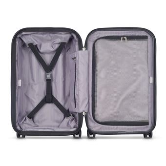 Valise cabine Delsey Securitime Zip Bus 55 cm Anthracite