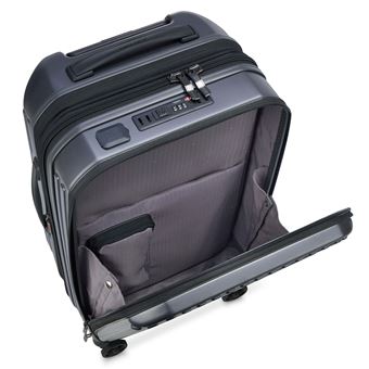 Valise cabine Delsey Securitime Zip Bus 55 cm Anthracite