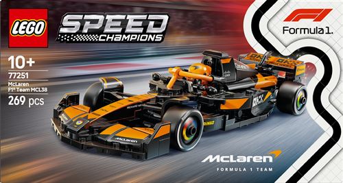 LEGO® Speed Champions 77251 Voiture F1® McLaren Team MCL38