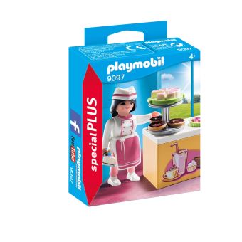 Playmobil Special Plus 9097 Patissiere Avec Gateaux Playmobil Achat Prix Fnac