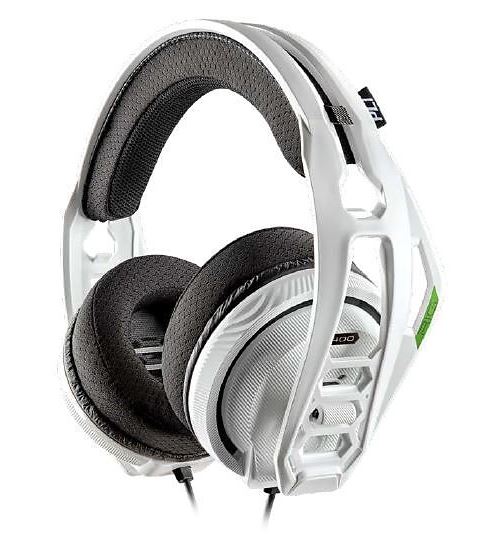 Bigben Blanc Casque Gaming Xbox One Plantronics Rig 400Hx