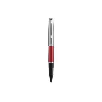 Stylo roller Waterman Emblème CT pointe fine Rouge