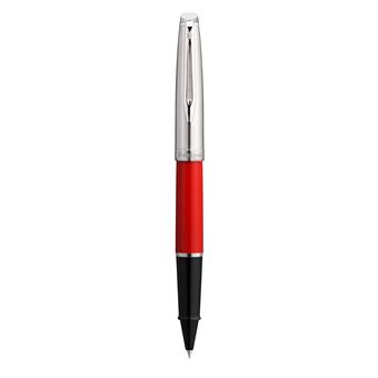 Stylo roller Waterman Emblème CT pointe fine Rouge