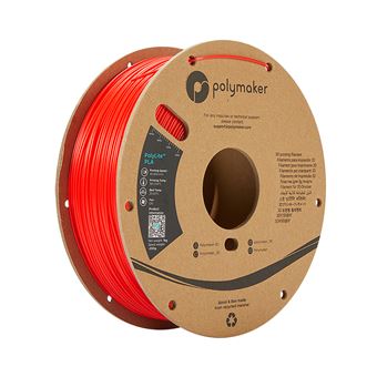 Filament Polymaker PolyLite PLA Rouge