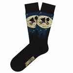Chaussettes Jimmy Lion ET Flying Bicycle Taille L Noir et Jaune
