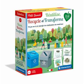 Jeu découverte Clementoni Réutilise, recycle et transforme