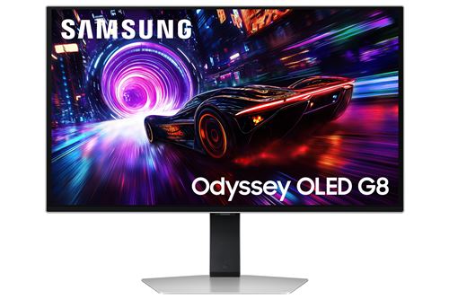 Ecran PC Gaming Samsung Odyssey G81SF 27 OLED 240 Hz 4K UHD Argent