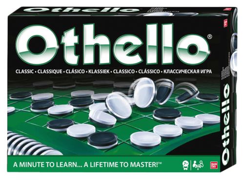 BANDAI Games Othello société-jeu de stratégie et de réflexion-2 joueurs-15/20min-dès  7 ans, MH80052 : : Jeux et Jouets