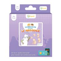 Livre audio Fabrique à histoires Lunii Suzanne & Gaston découvrent la naissance