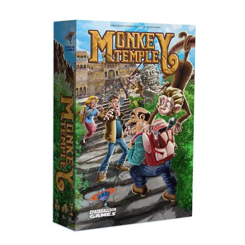 Spab Jeu De Société Spaceballoon Games Monkey Temple