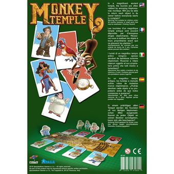 Jeu de société SpaceBalloon Games Monkey Temple