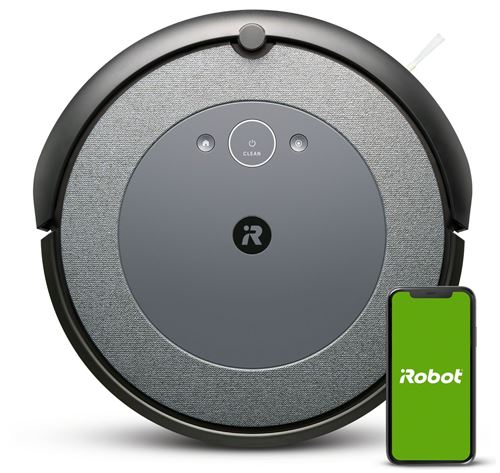 Aspirateur Robot Irobot Roomba I3 Noir Et Gris