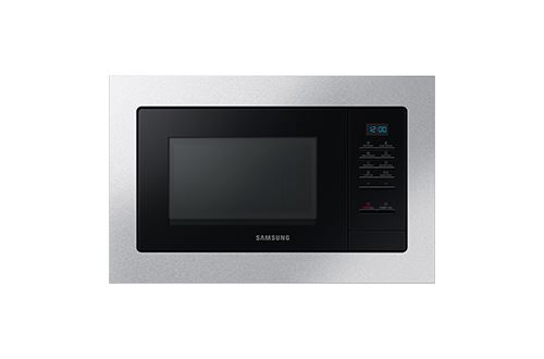 Samsung MG23A7013CT - Four micro-ondes grill - intégrable - 23 litres - 800 Watt - noir/inox