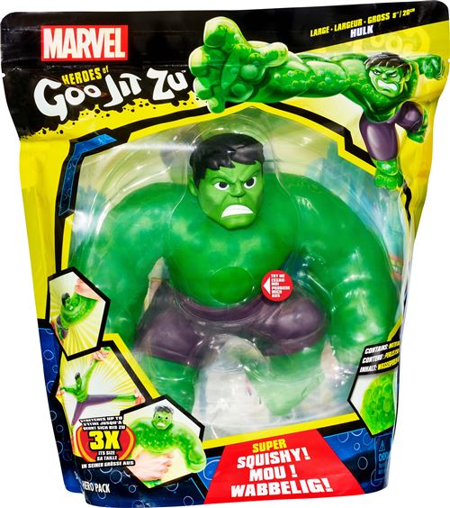 Figurine Goo Jit Zu Marvel Supagoo Hulk 21 cm Vert