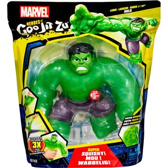 Figurine Goo Jit Zu Marvel Supagoo Hulk 21 cm Vert