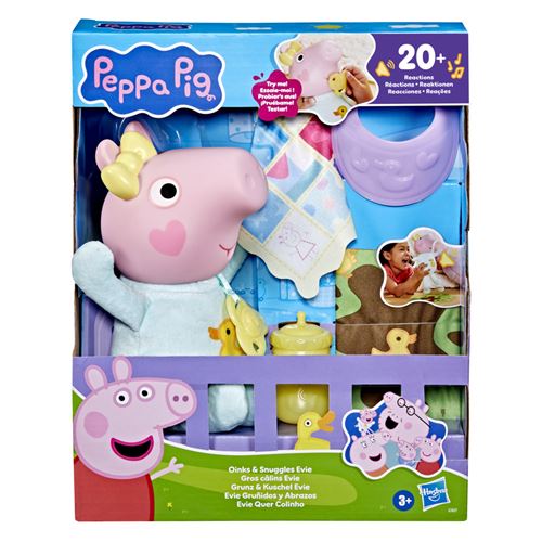 Figurine Peppa Pig Gros câlins Evie