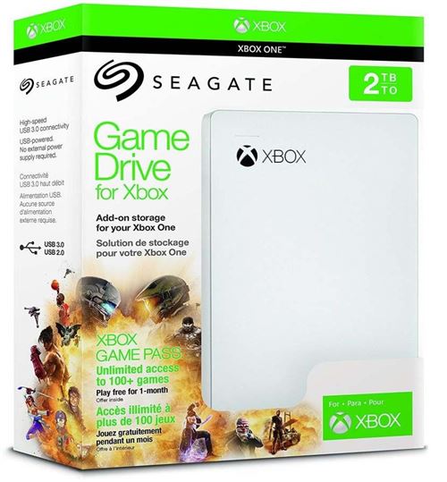 Seagate Game Drive pour Xbox Disque dur externe USB 3.2 Gen 1 de 2 To -  Gris (STKX2000403) 2 To, USB 3.2 Gen 1 