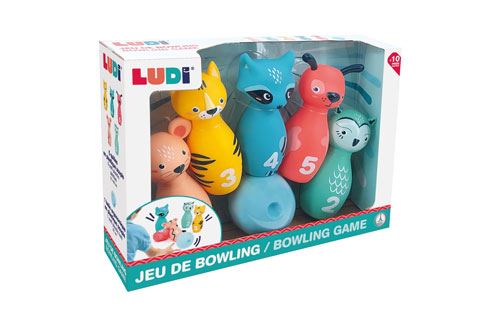 Jeu de Quilles Souples Animaux avec Balle pour Enfants Neuf - vue 2
