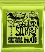 Jeu de cordes guitare électrique Ernie Ball P02221 Regular Slinky 10-46