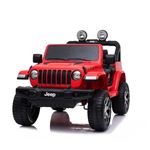Porteur lumineux pour enfant Jeep Rubicon Rouge et Noir