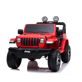 Porteur lumineux pour enfant Jeep Rubicon Rouge et Noir