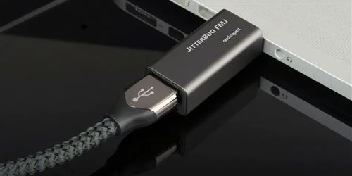 Câble et connectique HiFi Audioquest Jitterbug FMJ Noir