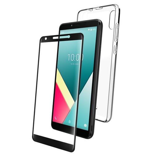 Protection D'écran En Verre Trempé 9H Pour Wiko Y61 - Lot Transparent - Anti-rayures Et Anti-chocs - Neuf