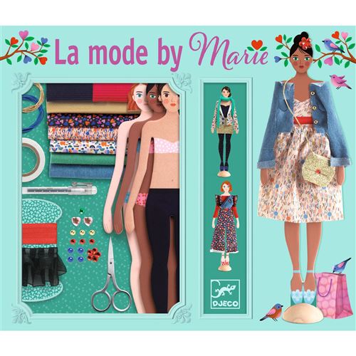 Jeu créatif Djeco La mode by Marie