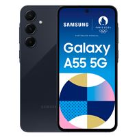 Smartphone Samsung Galaxy A55 6,6" 5G Nano SIM 256 Go Bleu nuit