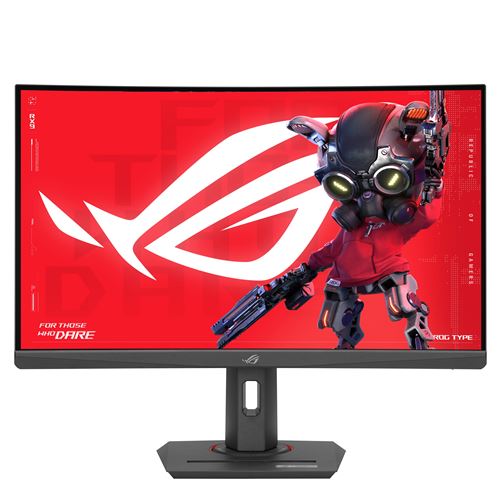 ASUS ROG Strix XG27WCS USB Type C – 27 Pouces 2560x1440 incurvé 180Hz 1ms VA Rapide Extreme Low Motion Blur Sync USB Type C FreeSync DisplayWidget Center Prise pour trépied HDR - vue 2