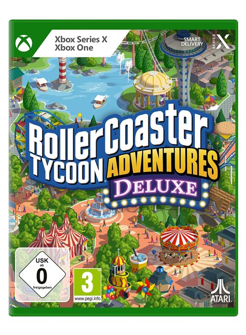 Just For Games Rollercoaster Tycoon Adventures Deluxe Xbox