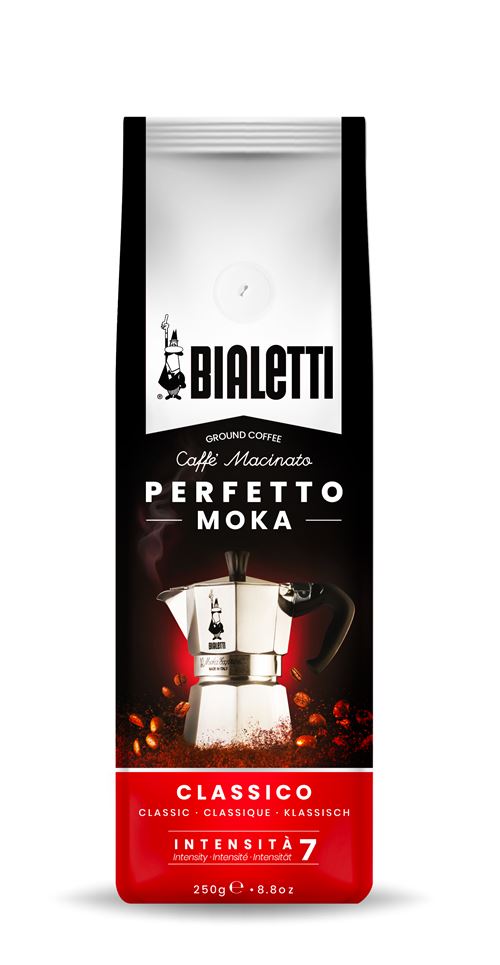 Café moulu Bialetti Perfetto Moka Classico Noir