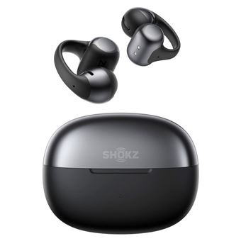 SHOKZ ECOUTEURS TWS CONDUCTION AERIENNE EAR RING OPEN DOTS ONE NOIR